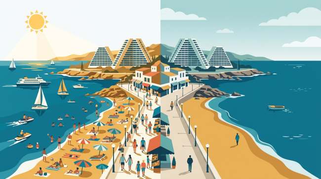 La saison touristique à La Grande-Motte : quand louer - conciergerie Airbnb La Grande-Motte